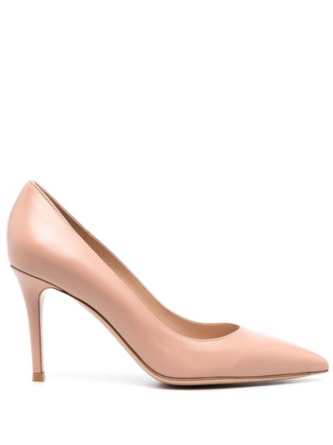 Gianvito Rossi 85mm pointed-toe leather pumps Women