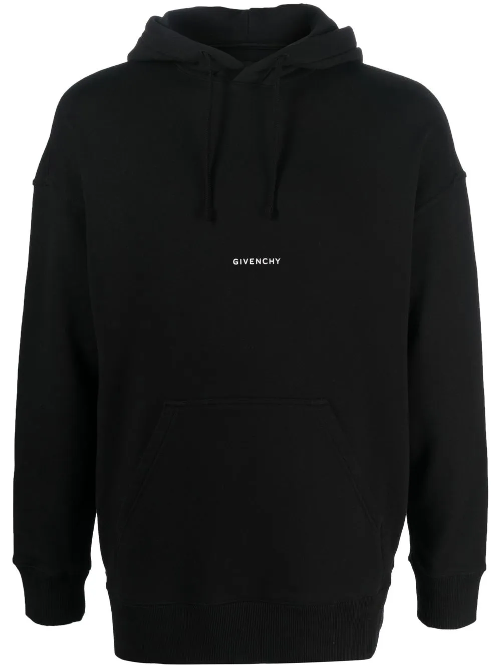 Givenchy logo-print Drawstring Hoodie - Farfetch