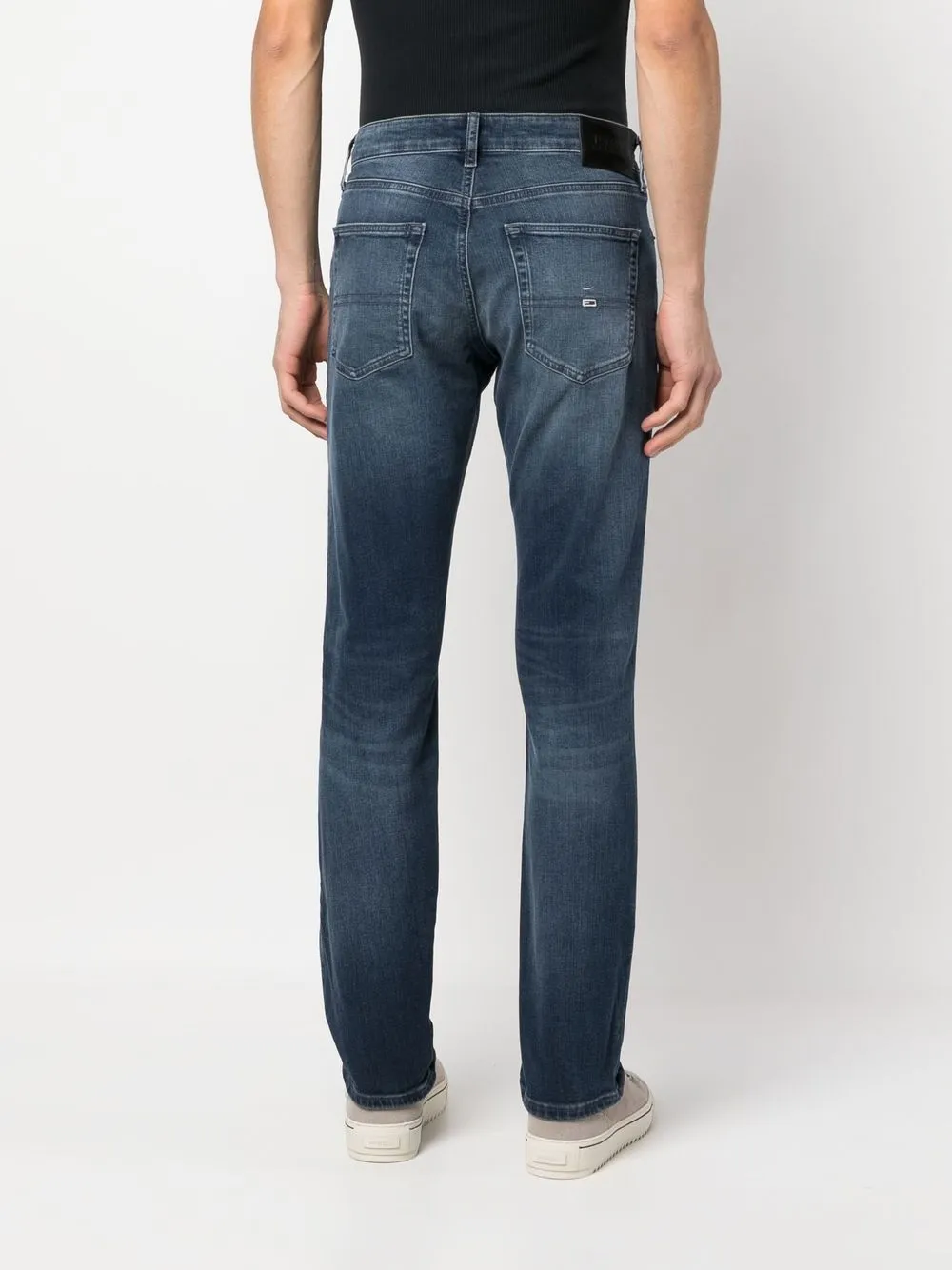 Tommy Jeans Scanton Mid-rise Slim-fit Jeans In Blue