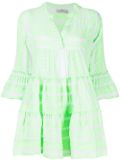 Devotion Ella bell-sleeve dress - Green