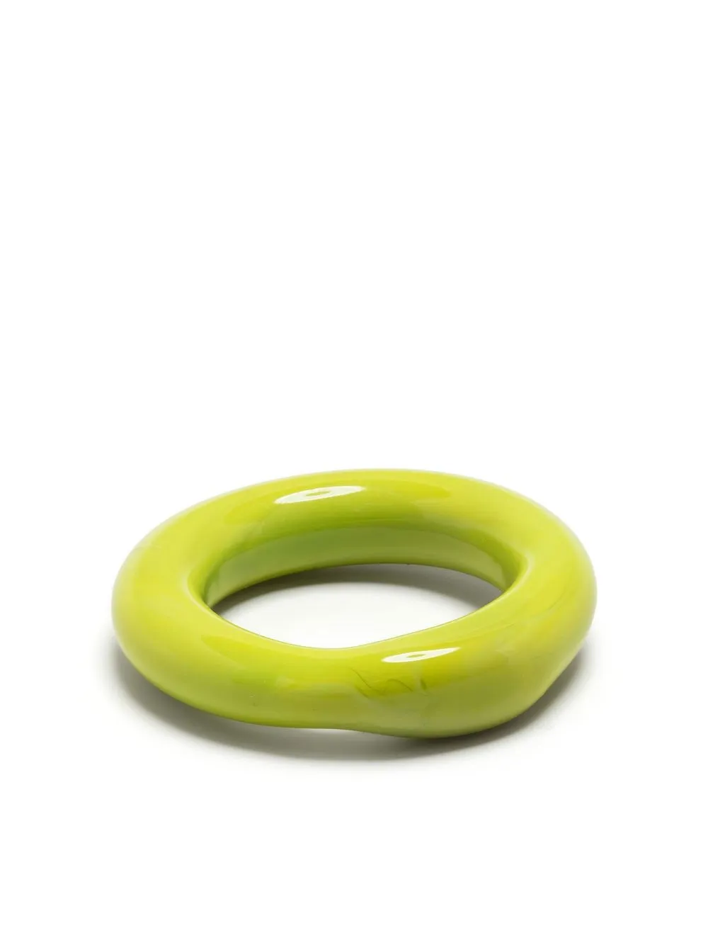 

Sandralexandra Linea asymmetric ring - Green