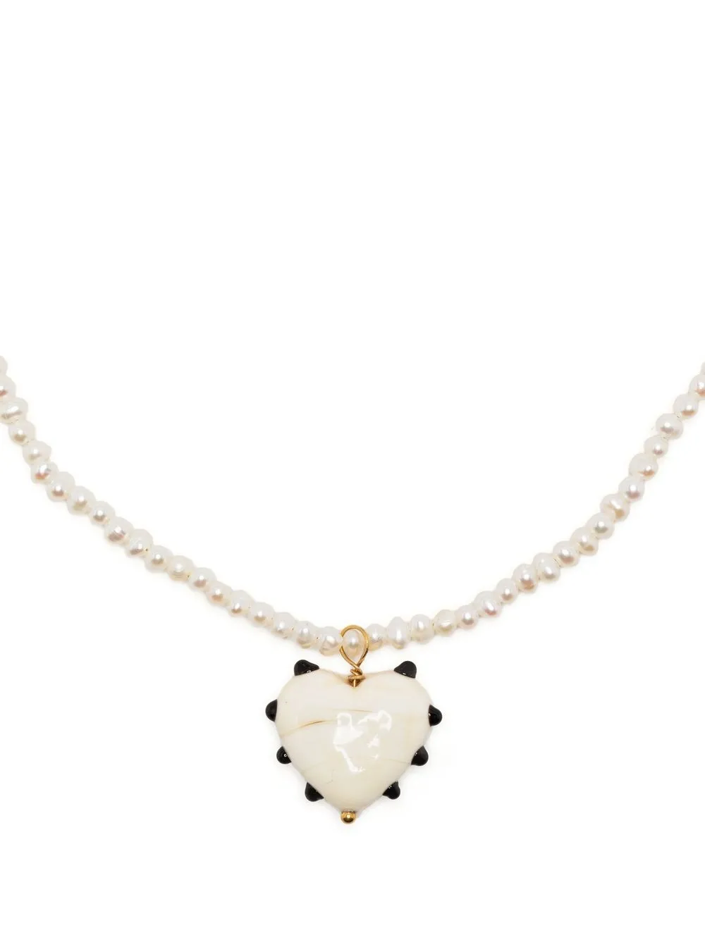 

Sandralexandra Milagros pearl necklace - White
