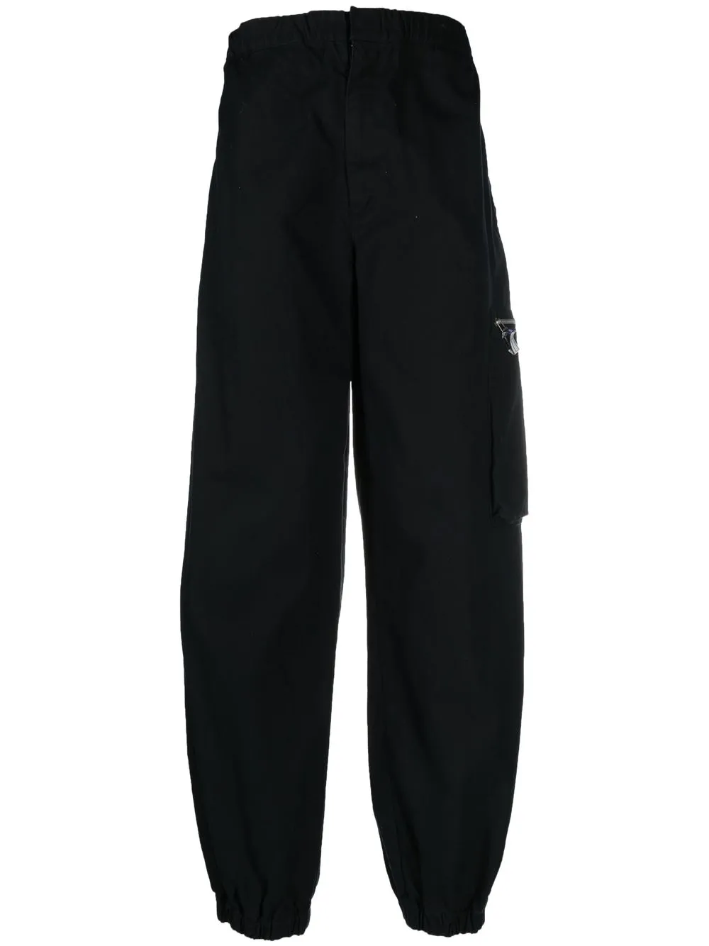 

Maison Mihara Yasuhiro elasticated-waist cargo trousers - Black