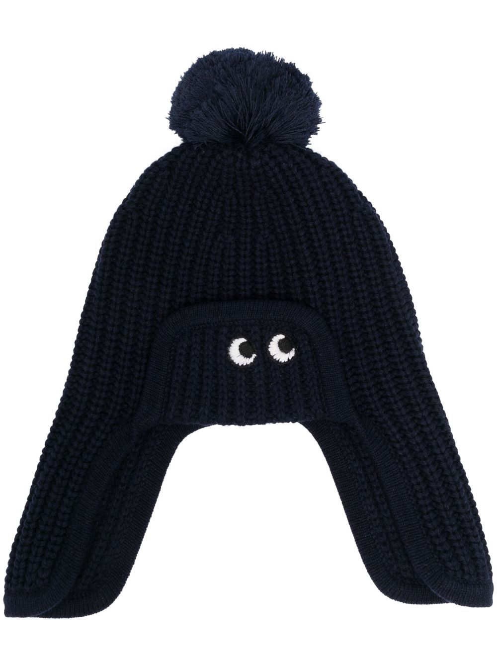 Anya Hindmarch Eyes Pompom Beanie - Farfetch