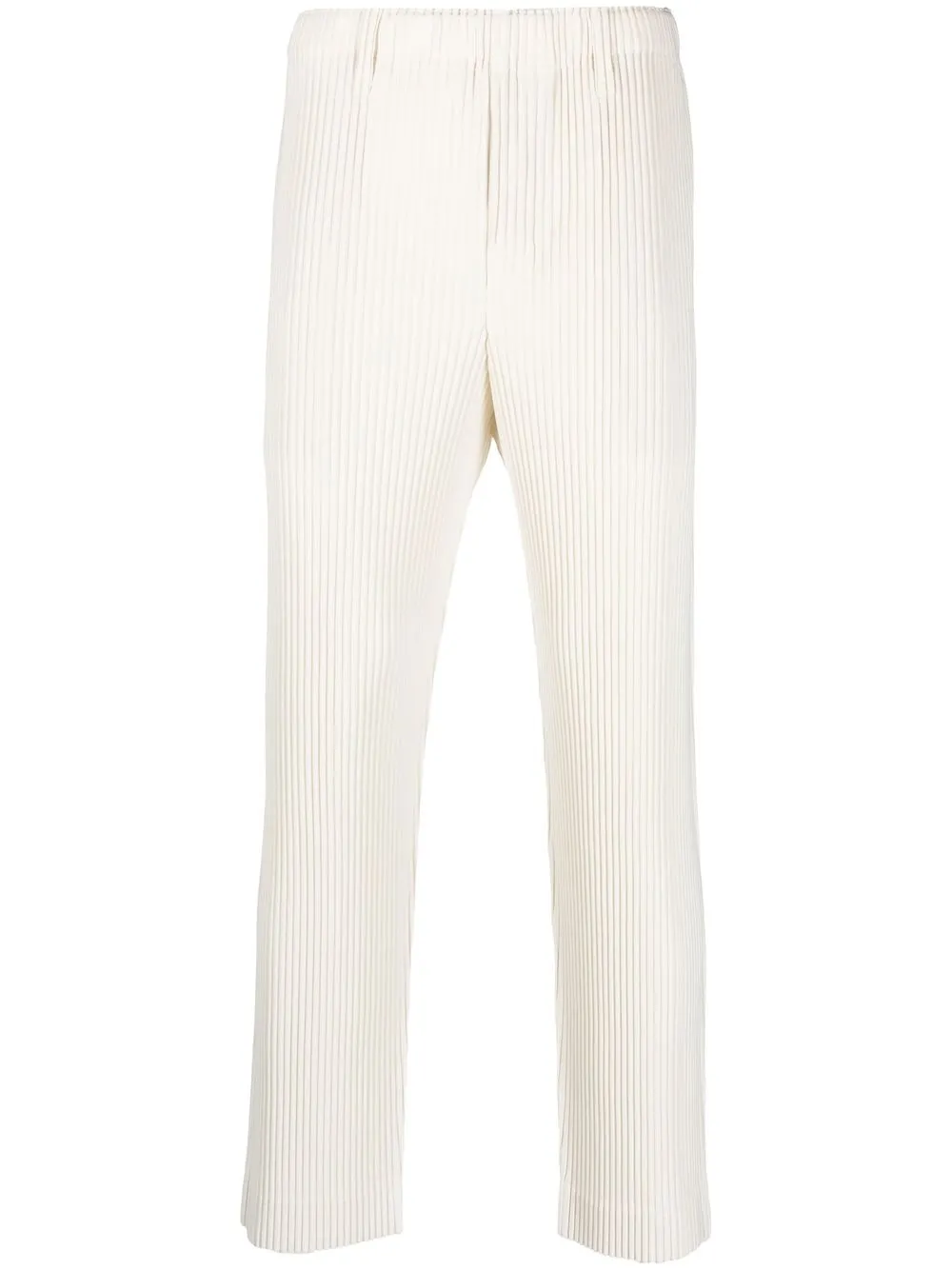 

Homme Plissé Issey Miyake plissé slim trousers - Neutrals