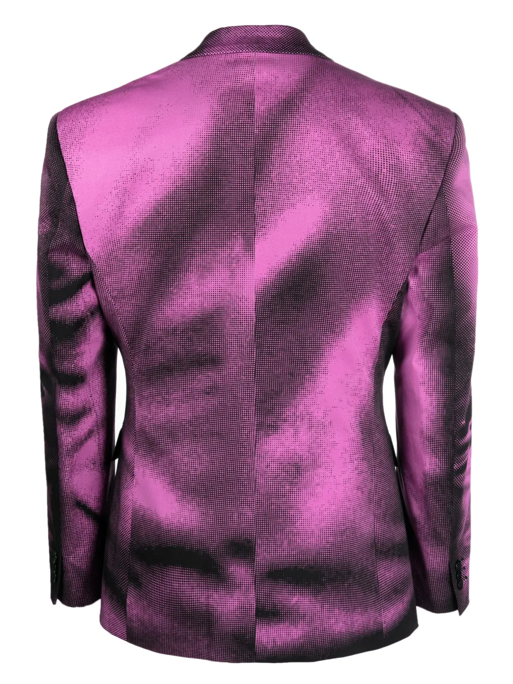 Moschino Blazer met enkele rij knopen - Roze