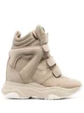 ISABEL MARANT Balskee concealed-wedge sneakers - Neutrals