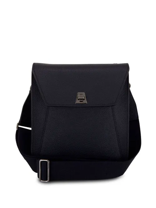 Sac à bandoulière en cuir à fermoir loquet - Akris - Modalova
