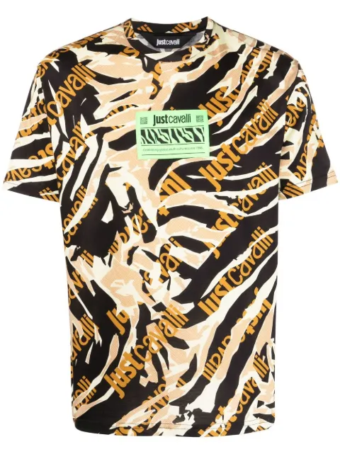 Just Cavalli T-Shirt mit Logo-Print