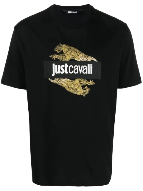 Just Cavalli T-Shirt mit Logo-Print