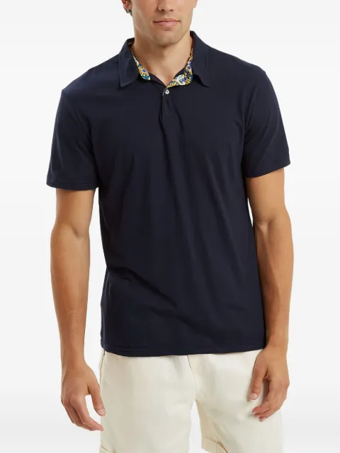 PENINSULA SWIMWEAR linen/flax polo shirt