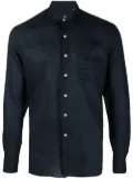 PENINSULA SWIMWEAR long-sleeve button-up shirt - Blue