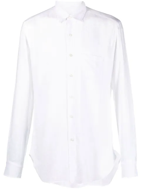 PENINSULA SWIMWEAR plain button-down shirt