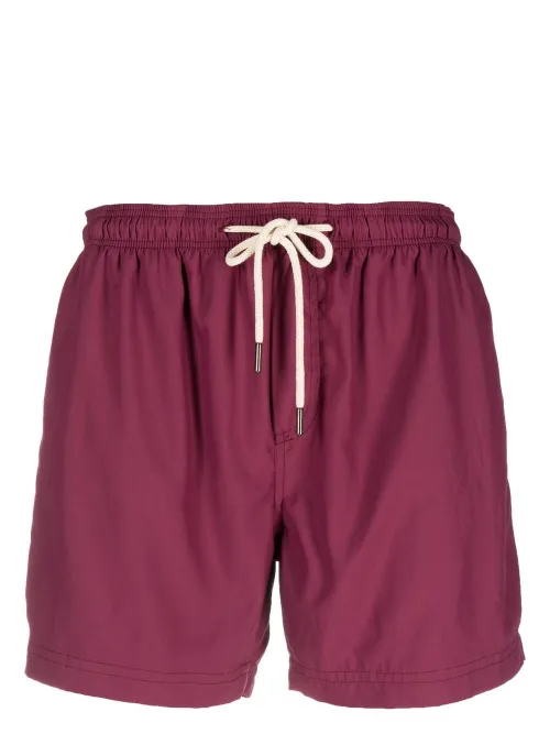 Short de bain à lien de resserrage - PENINSULA SWIMWEAR - Modalova