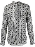 PENINSULA SWIMWEAR all-over graphic-print shirt - Black