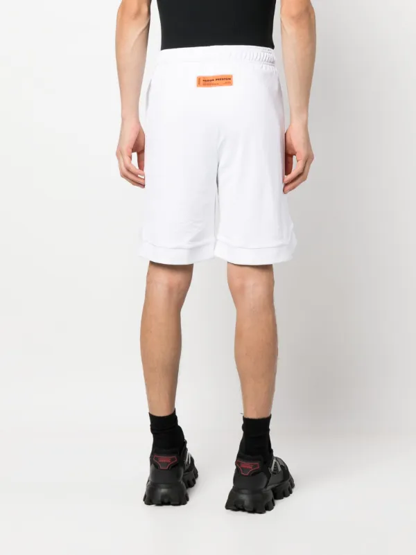 Cotton Jersey Basketball Shorts in White - Gucci