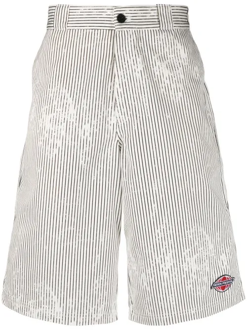 Short en toile à rayures - Heron Preston - Modalova