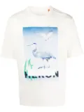 Heron Preston Censored Heron-print T-shirt - White