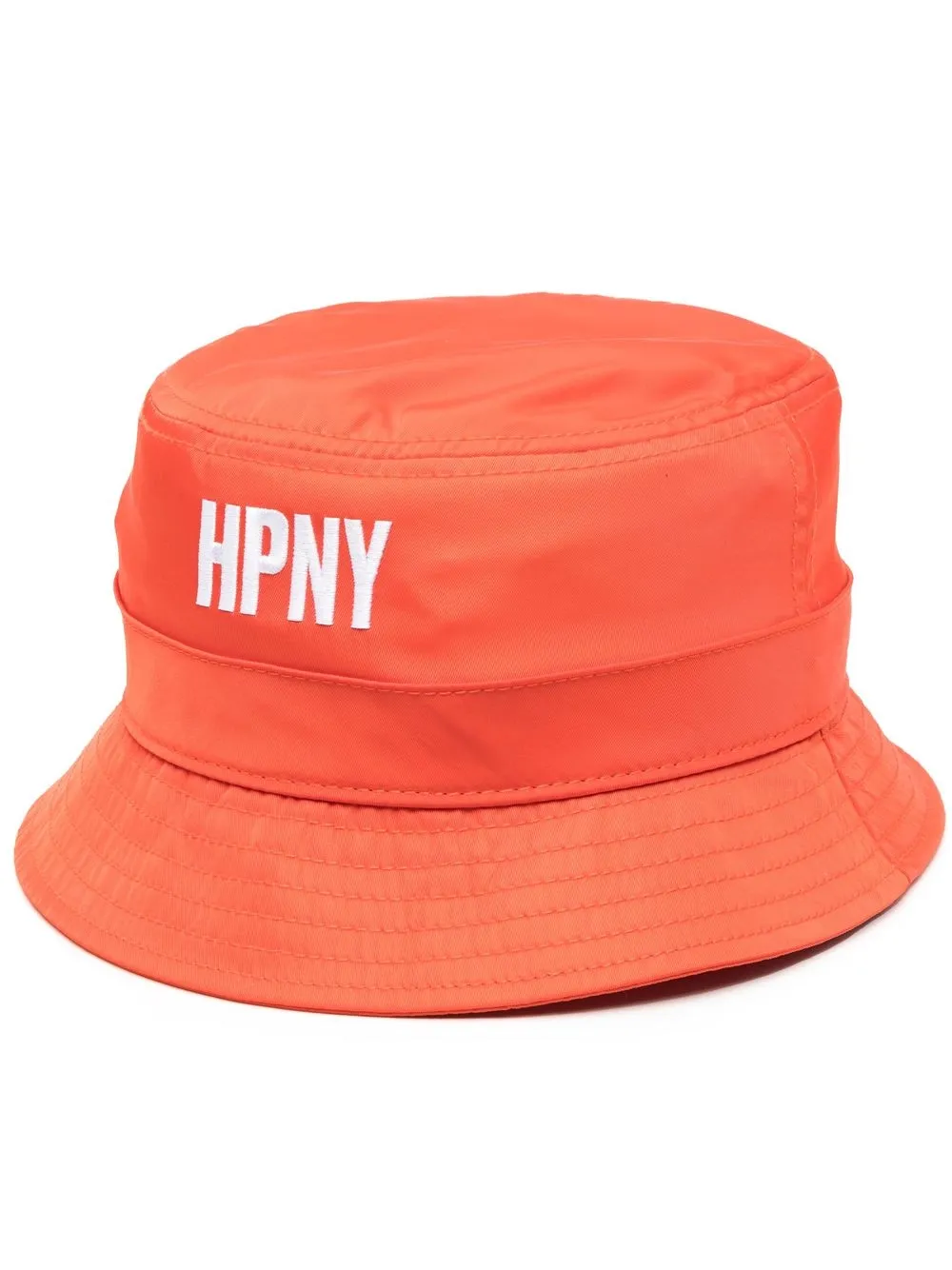 

Heron Preston HPNY logo-patch bucket hat - ORANGE A WHITE