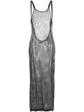 Heron Preston open-knit dress - Black
