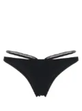 Heron Preston rhinestone-tape bikini bottoms - Black