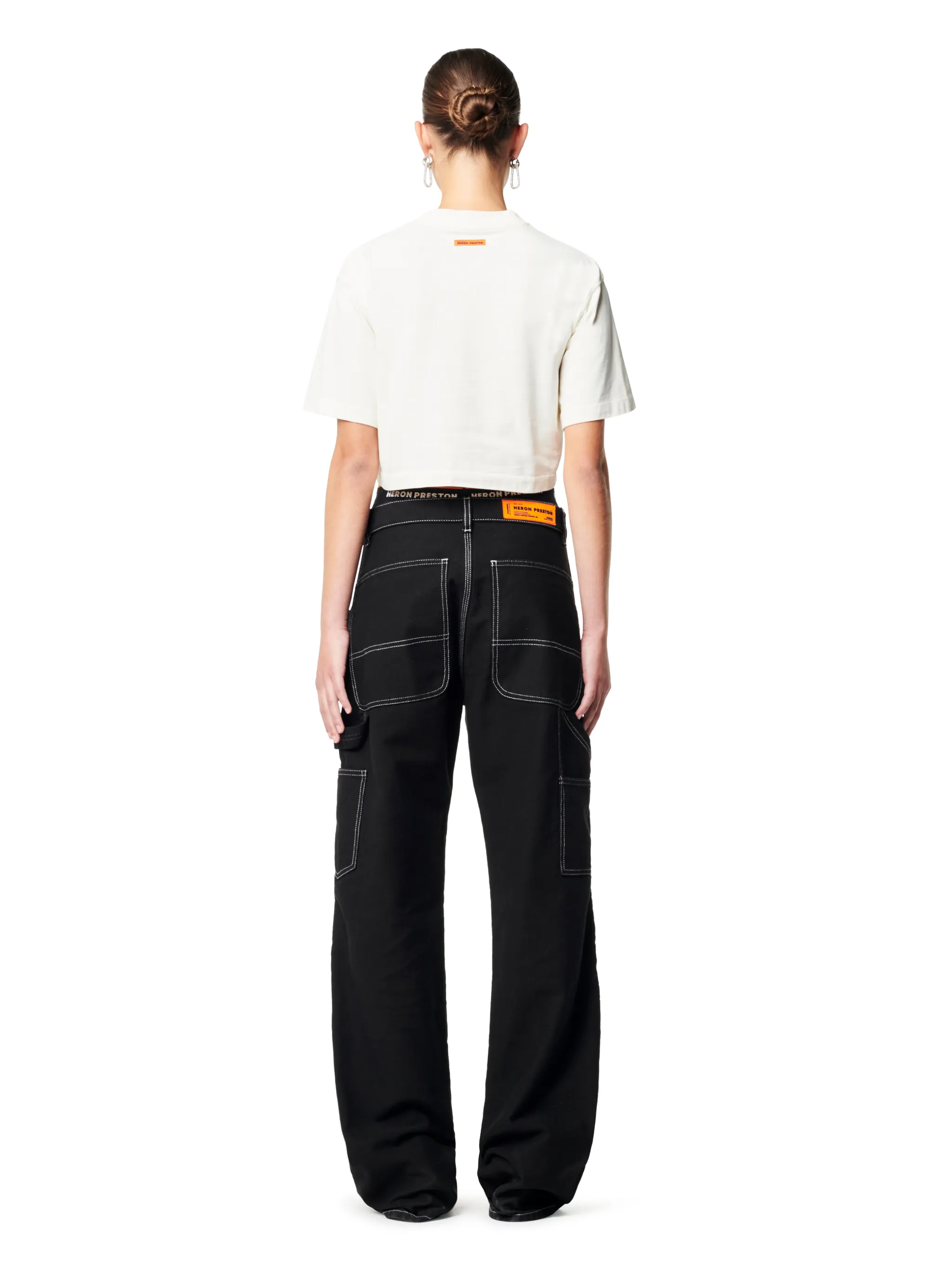 Hpny Emb Crop Ss Tee