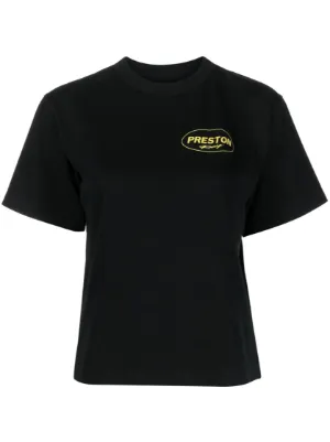 Heron Preston logo-print Organic Cotton T-shirt | Black | FARFETCH