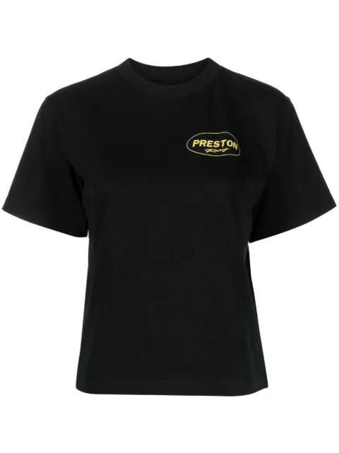 Heron Preston Racing logo-print T-shirt