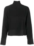 Emporio Armani high-neck top - Black