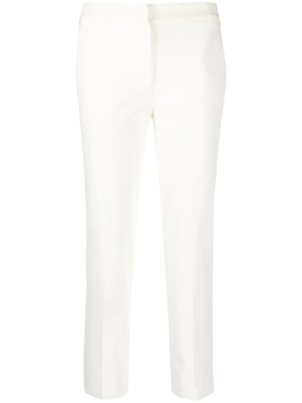 

TWINSET pantalones capri con diseño recto - Blanco