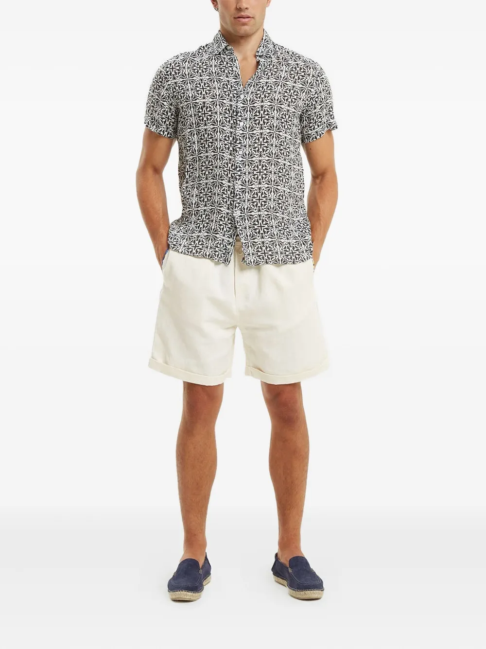 PENINSULA SWIMWEAR patterned short-sleeve shirt | Image 2