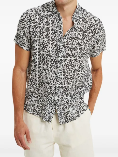 PENINSULA SWIMWEAR patterned short-sleeve shirt