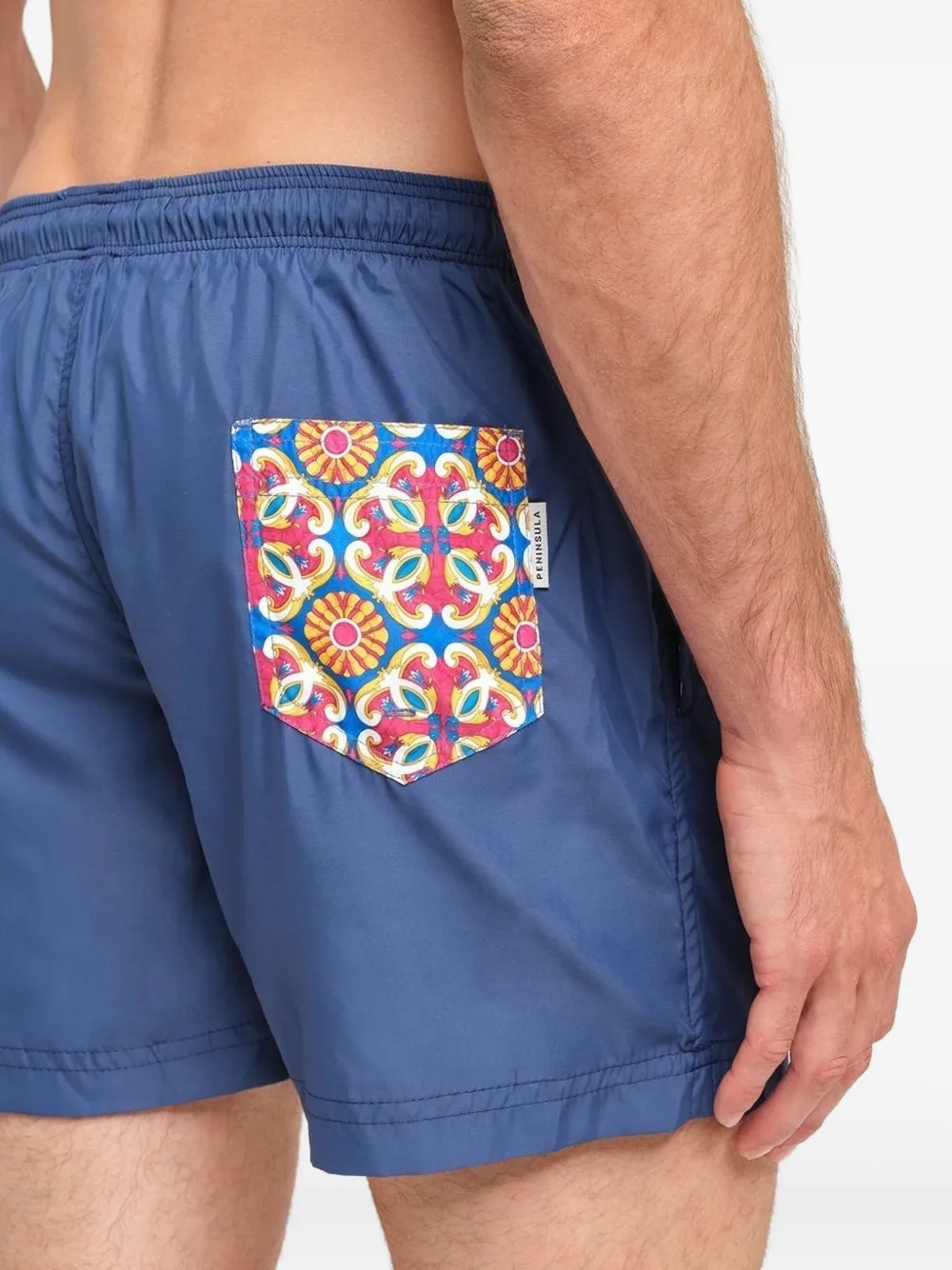 PENINSULA SWIMWEAR Zwembroek met trekkoord Blauw