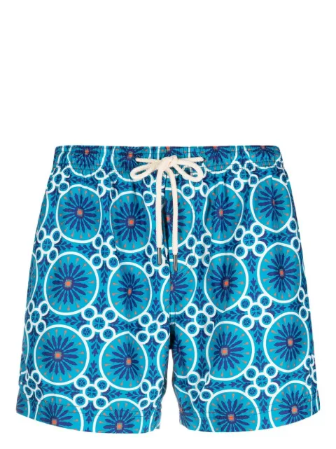 PENINSULA SWIMWEAR شورت سباحة بطبعة هندسية