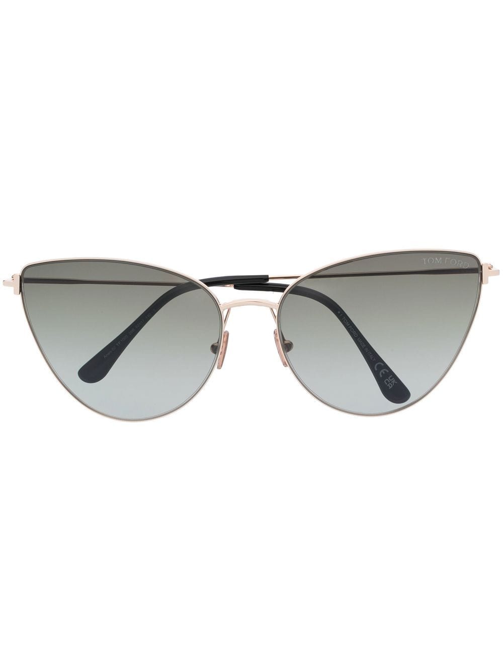 Tom Ford Cat-eye Sunglasses In Gold