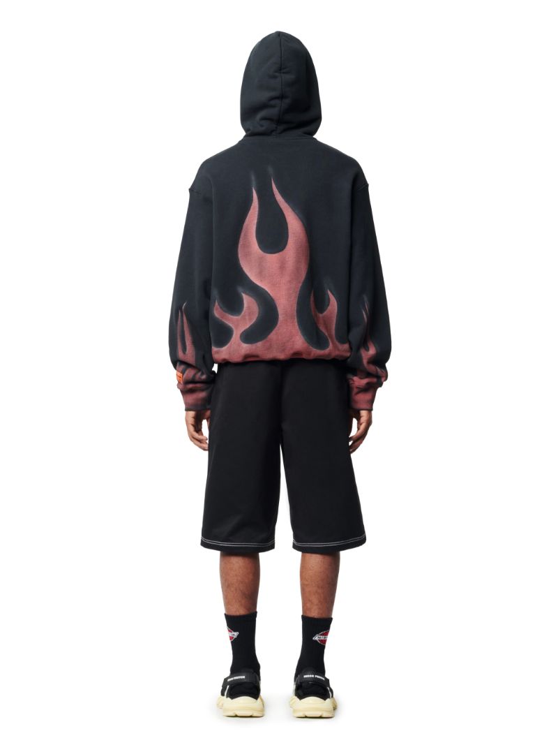 Heron Times Flames Hoodie | HERON PRESTON® Official Site