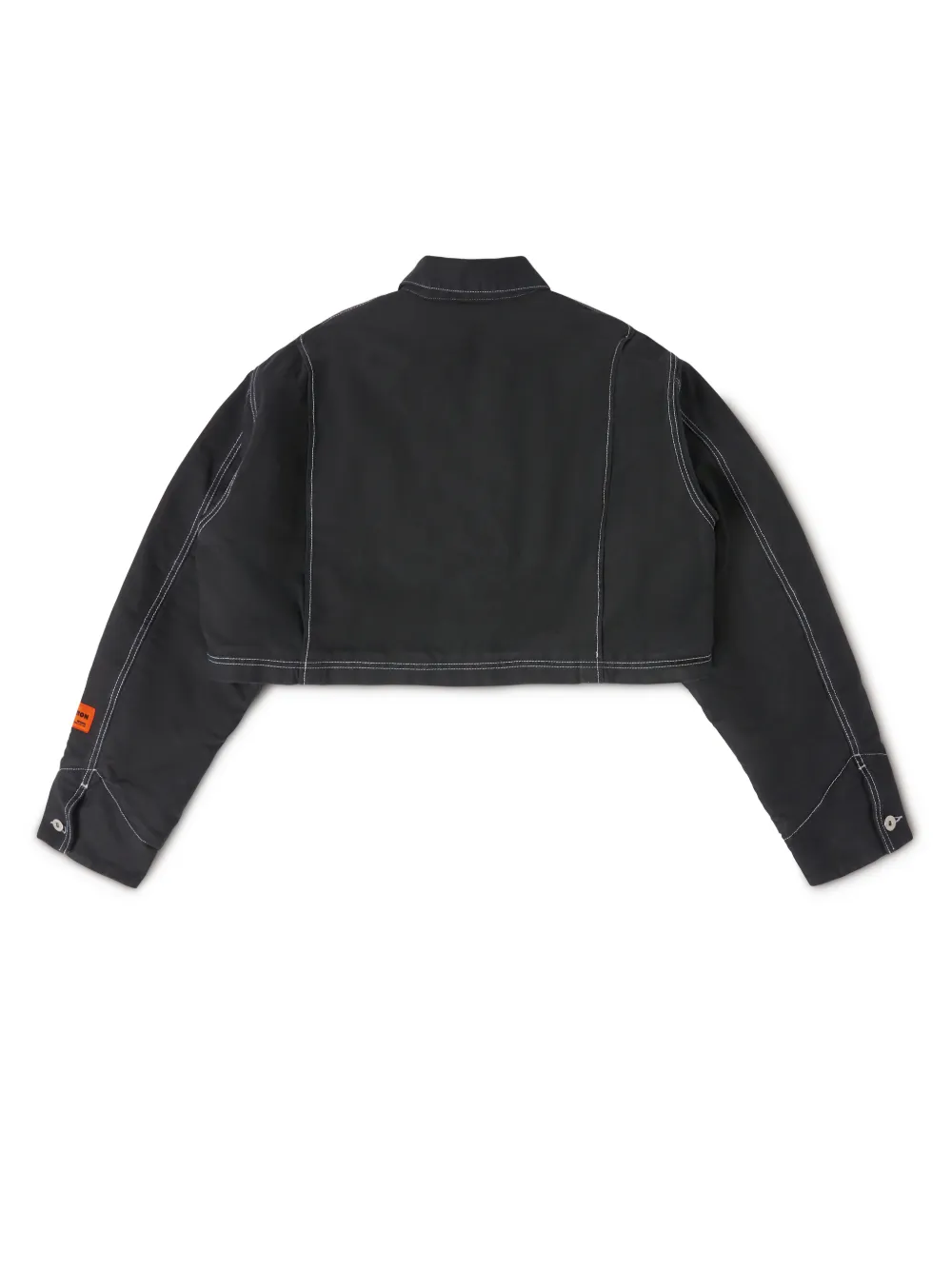 White Stitch Crop Jacket HERON PRESTON® Official Site