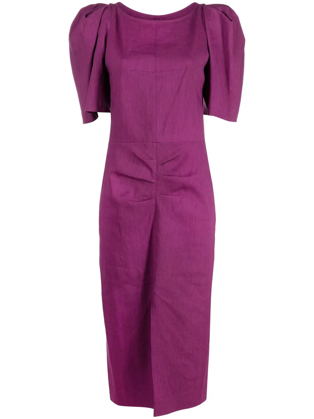

Isabel Marant slit-detail midi dress - Purple