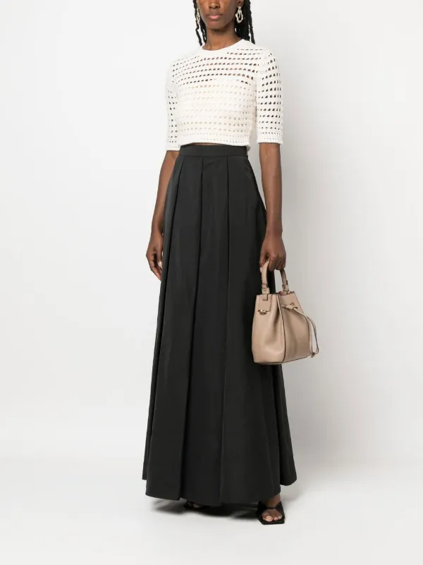 See By Chloé open-knit short-sleeve Top | White | FARFETCH