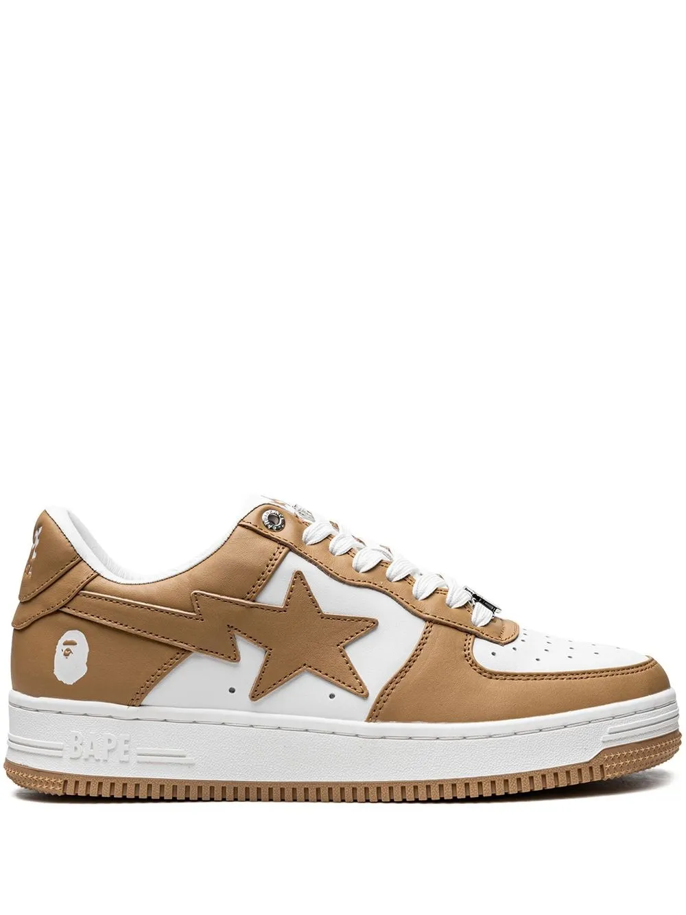 A Bathing Ape Bape Sta #4 M1 "beige" Sneakers In Neutrals