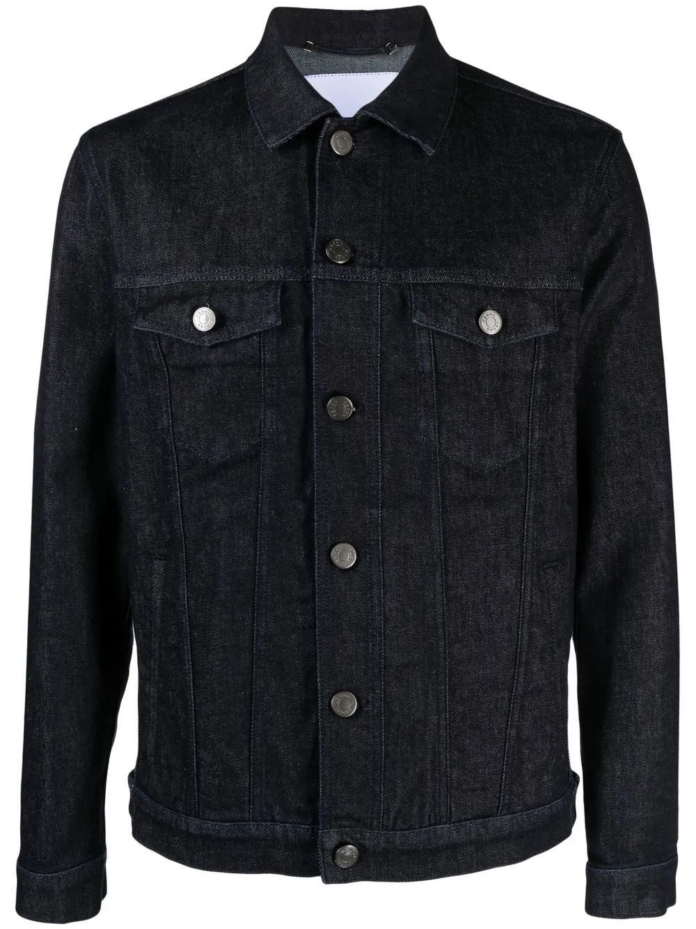 

Jacob Cohën logo-patch denim jacket - Blue