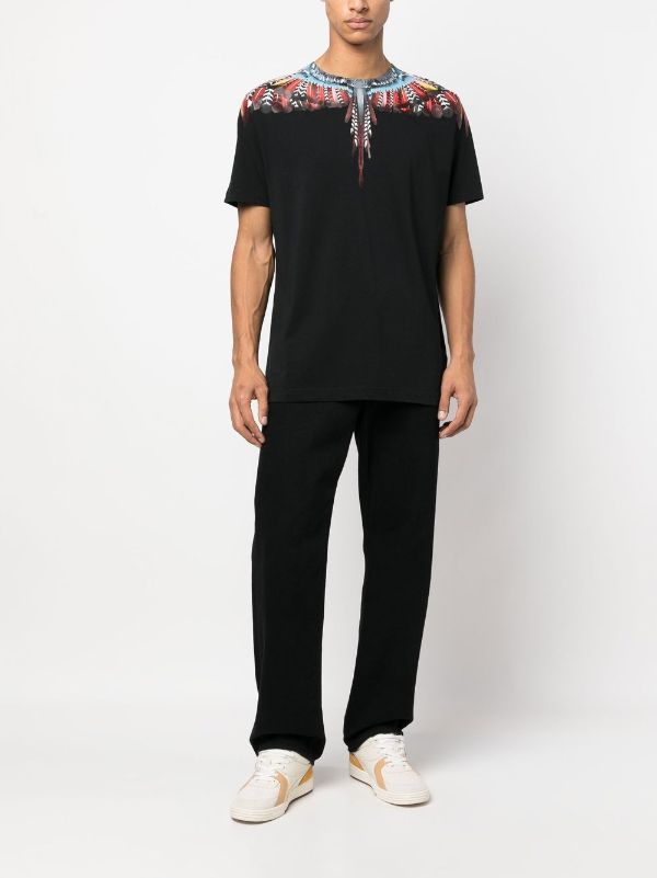 Marcelo Burlon County Of Milan Grizzly Wings Organic Cotton T