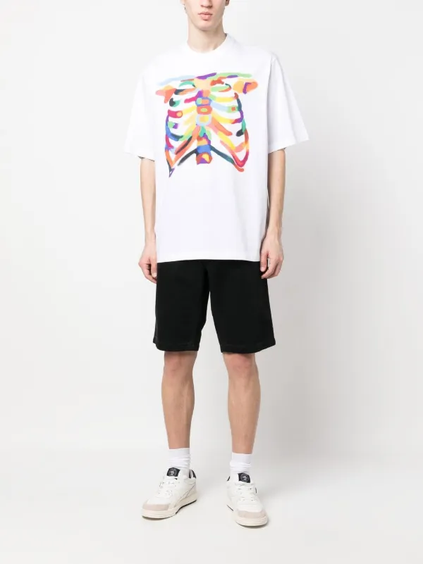 Marcelo Burlon County Of Milan Rib Cage Tシャツ | ホワイト