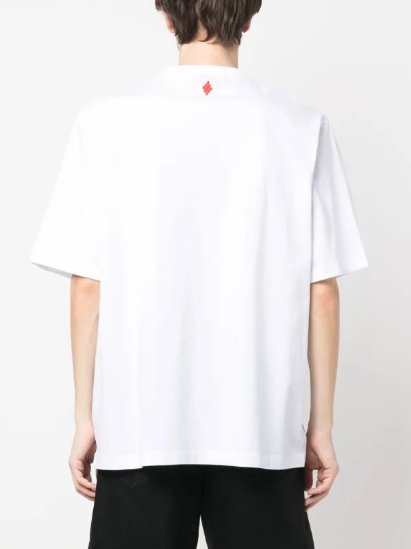 【関税&送料込】Marcelo Burlon County Of Milan Rib Cage Swea Marcelo Burlon County Of Milan Rib Cage Tシャツ | ホワイト