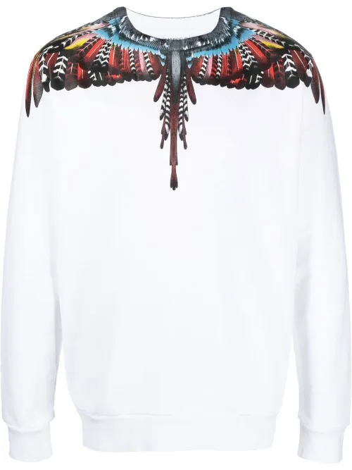 Sweat Grizzly Wings en coton - Marcelo Burlon County of Milan - Modalova