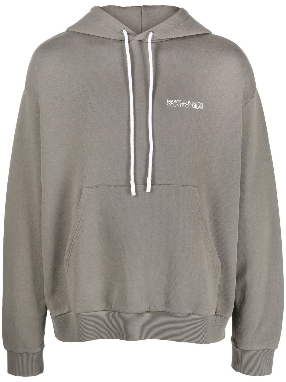 Tempera cross-print pullover hoodie