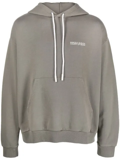 Marcelo Burlon County of Milan Tempera cross-print pullover hoodie 