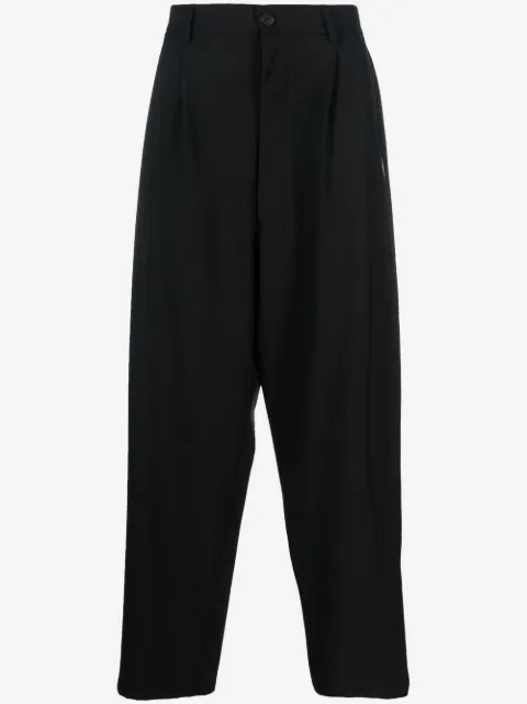COUNTY OF MILAN Feather Over pleated trousers