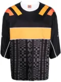 Marcelo Burlon County of Milan x KAPPA logo-print T-shirt - Black