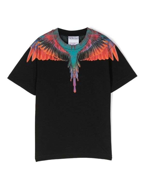 Burlon Of Milan Kids Sunset Wings T-shirt - Farfetch